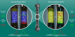 HPLC separation mechanism